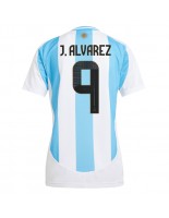 Argentiina Julian Alvarez #9 Kotipaita Naisten Copa America 2024 Lyhythihainen